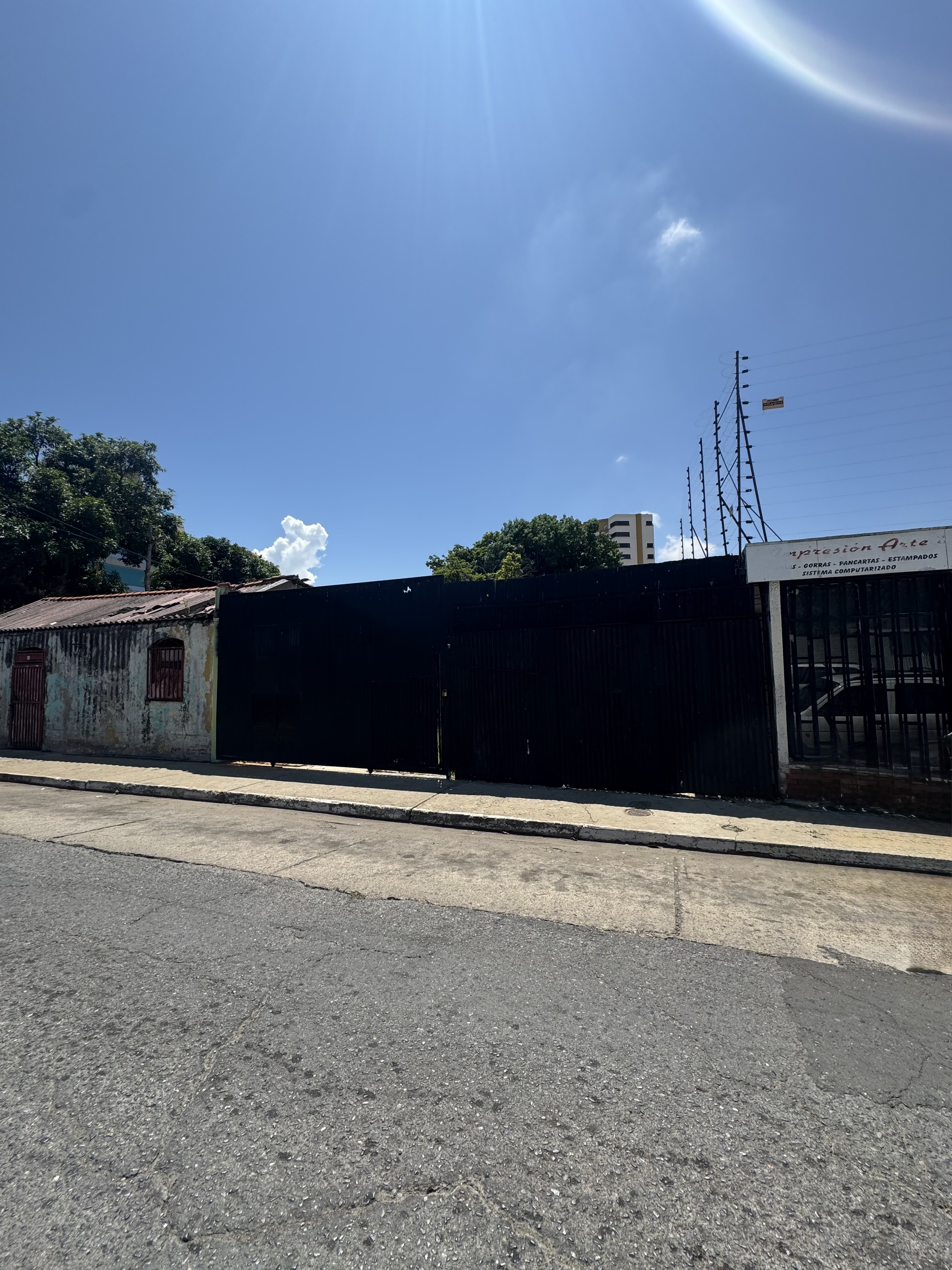 Terreno a pie de calle